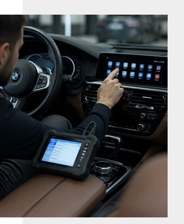 Установка приложений и мультимедиа сервисов BMW в Отрадном
