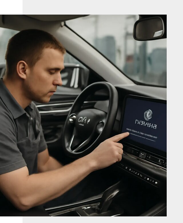 Установка приложений Changan и сервисов в авто в Отрадном