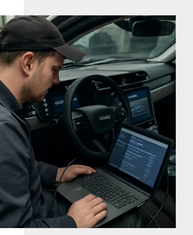 Профессиональная русификация автомобилей Lynk Co в Отрадном