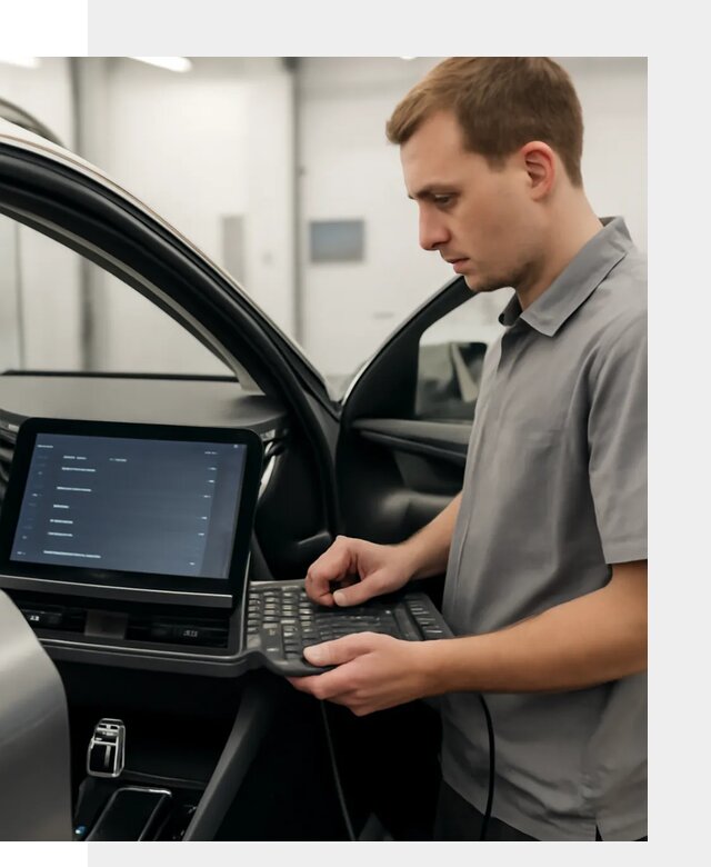 Русификация мультимедиа автомобилей Lynk Co в Отрадном