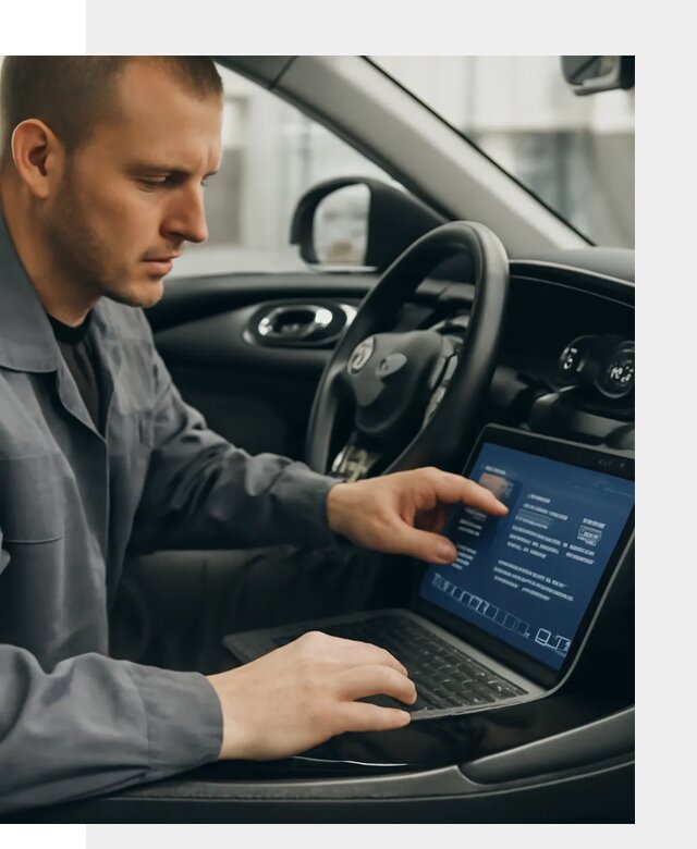 Русификация приборной панели автомобиля Lynk Co в Отрадном