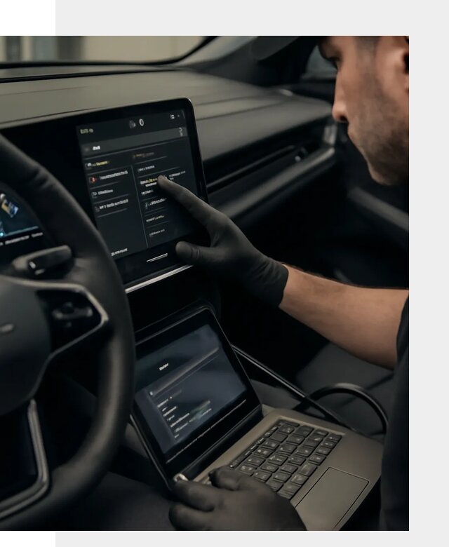 Русификация приборной панели Rising автомобиля в Отрадном