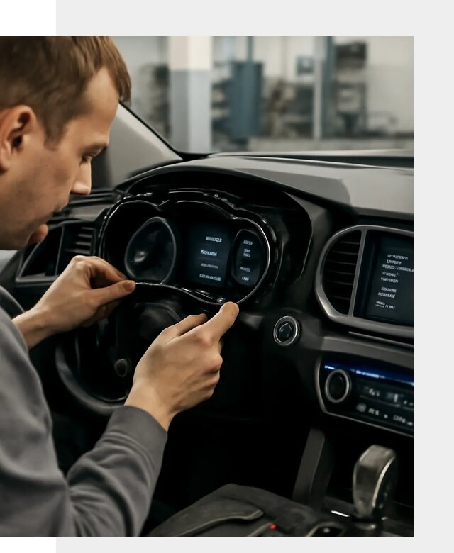 Русификация приборной панели автомобилей Hyundai в Отрадном