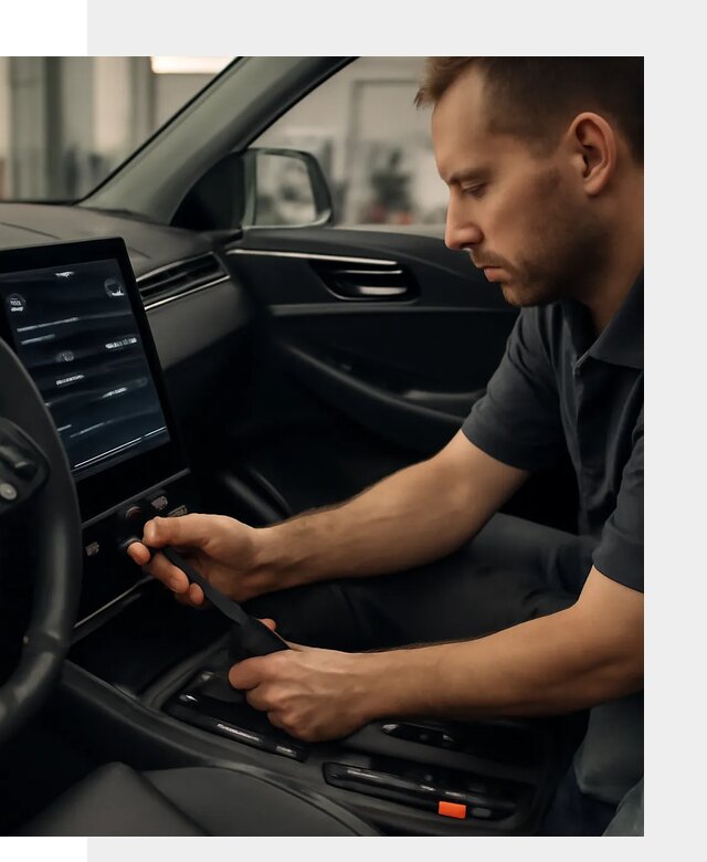 Восстановление автомобиля после русификации в Отрадном