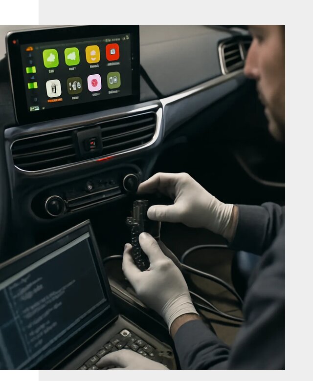 Активация Apple CarPlay в Отрадном для штатной мультимедиа