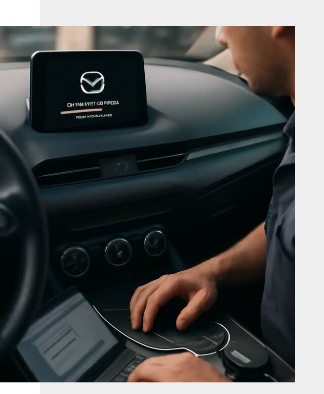 Установка приложений Mazda на мультимедийную систему в Отрадном