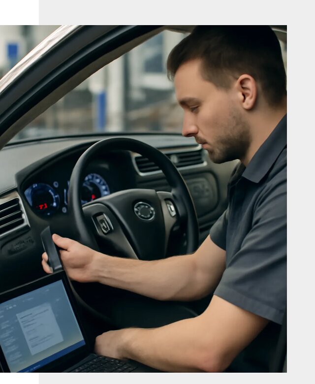 Русификация приборной панели Nissan для авто в Отрадном
