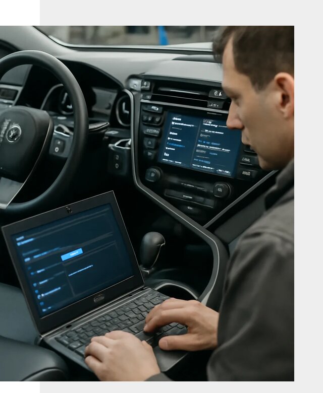 Русификация Toyota Camry 80 для мультимедиа в Отрадном